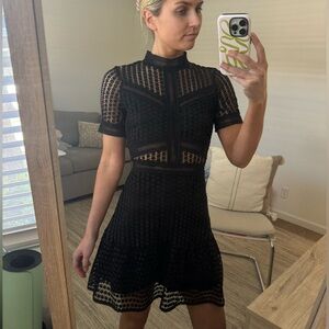 ALLISON New York black dress